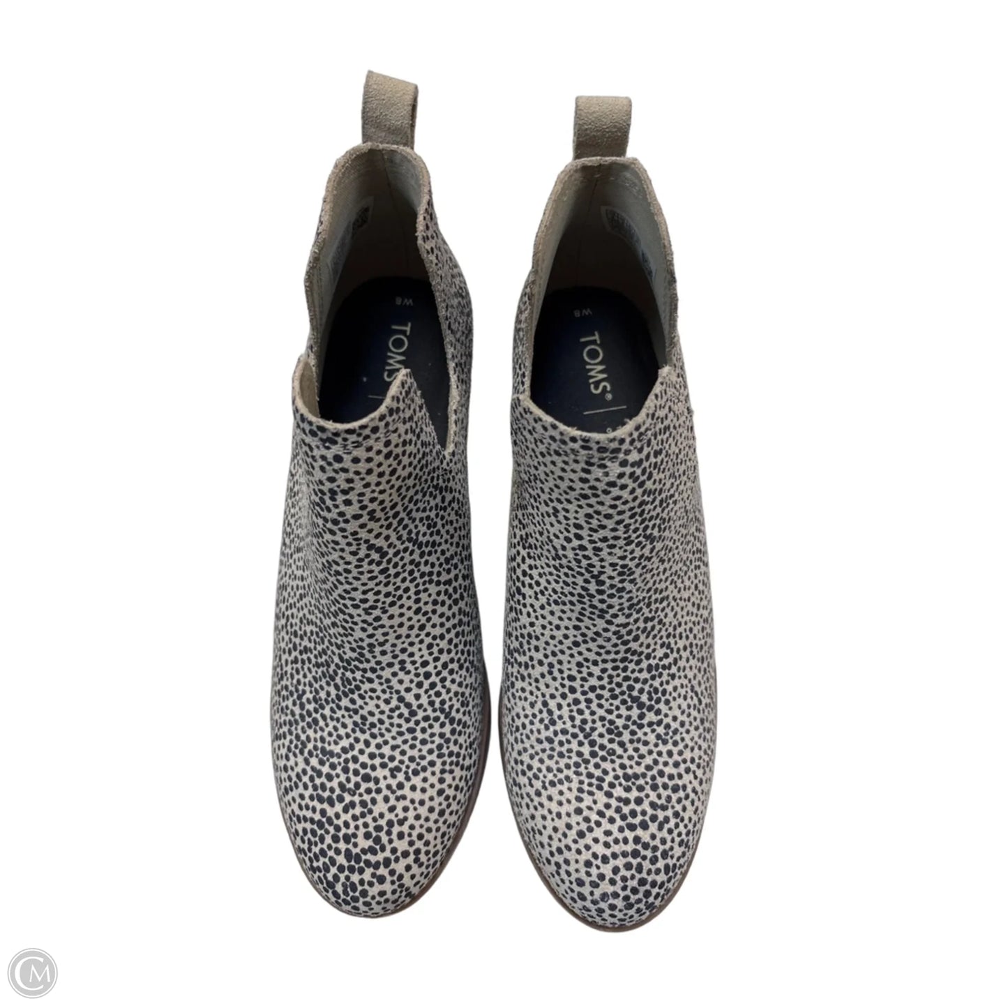Boots Ankle Heels By Toms In Animal Print, Size: 8