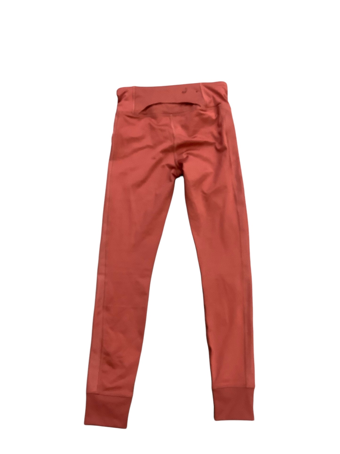 Athletic Leggings By Under Armour In Rust, Size: S