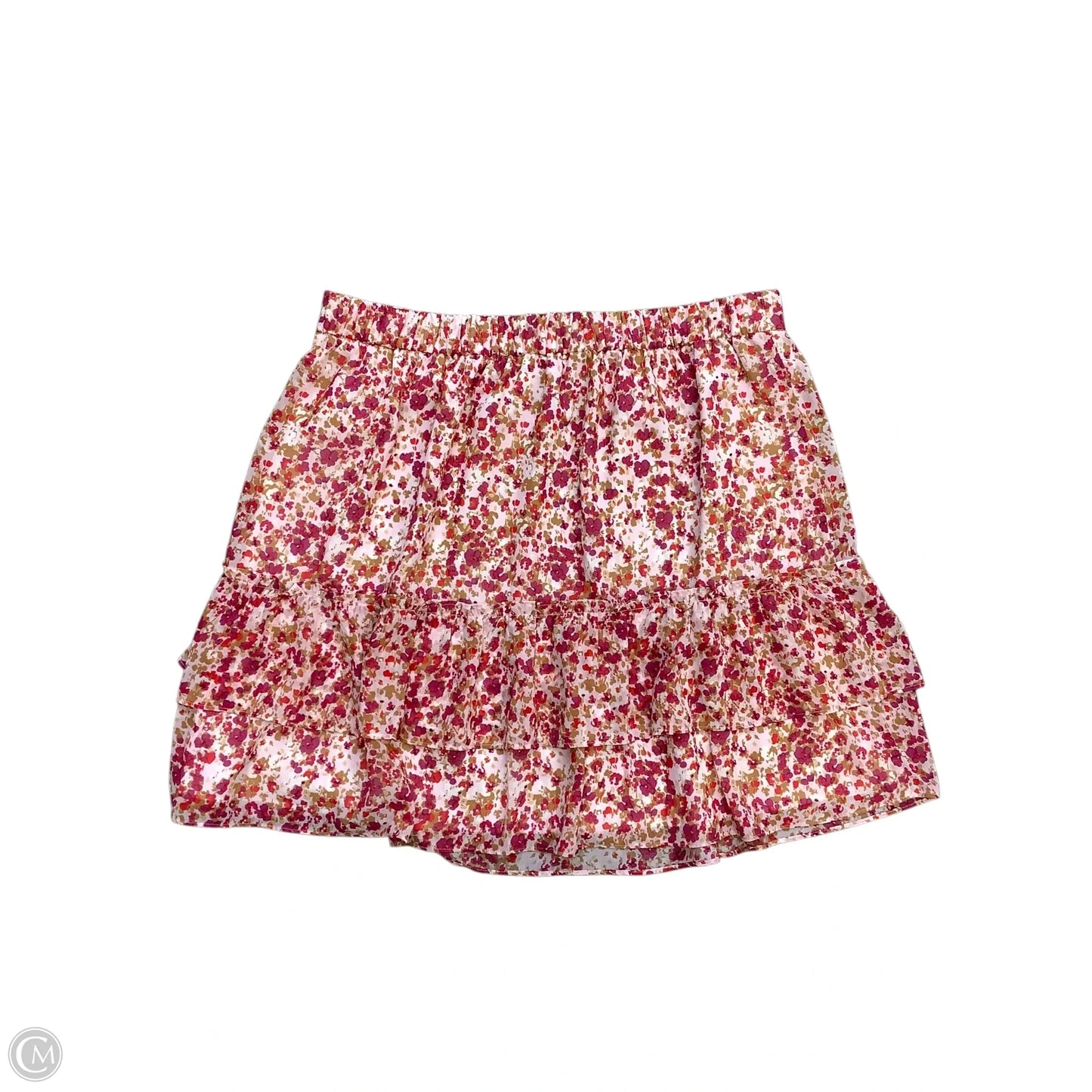 Skirt Set 2pc By J. Crew In Pink & Purple, Size: L