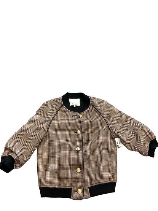 Jacket Designer By 3.1 Phillip Lim In Plaid Pattern, Size: 4