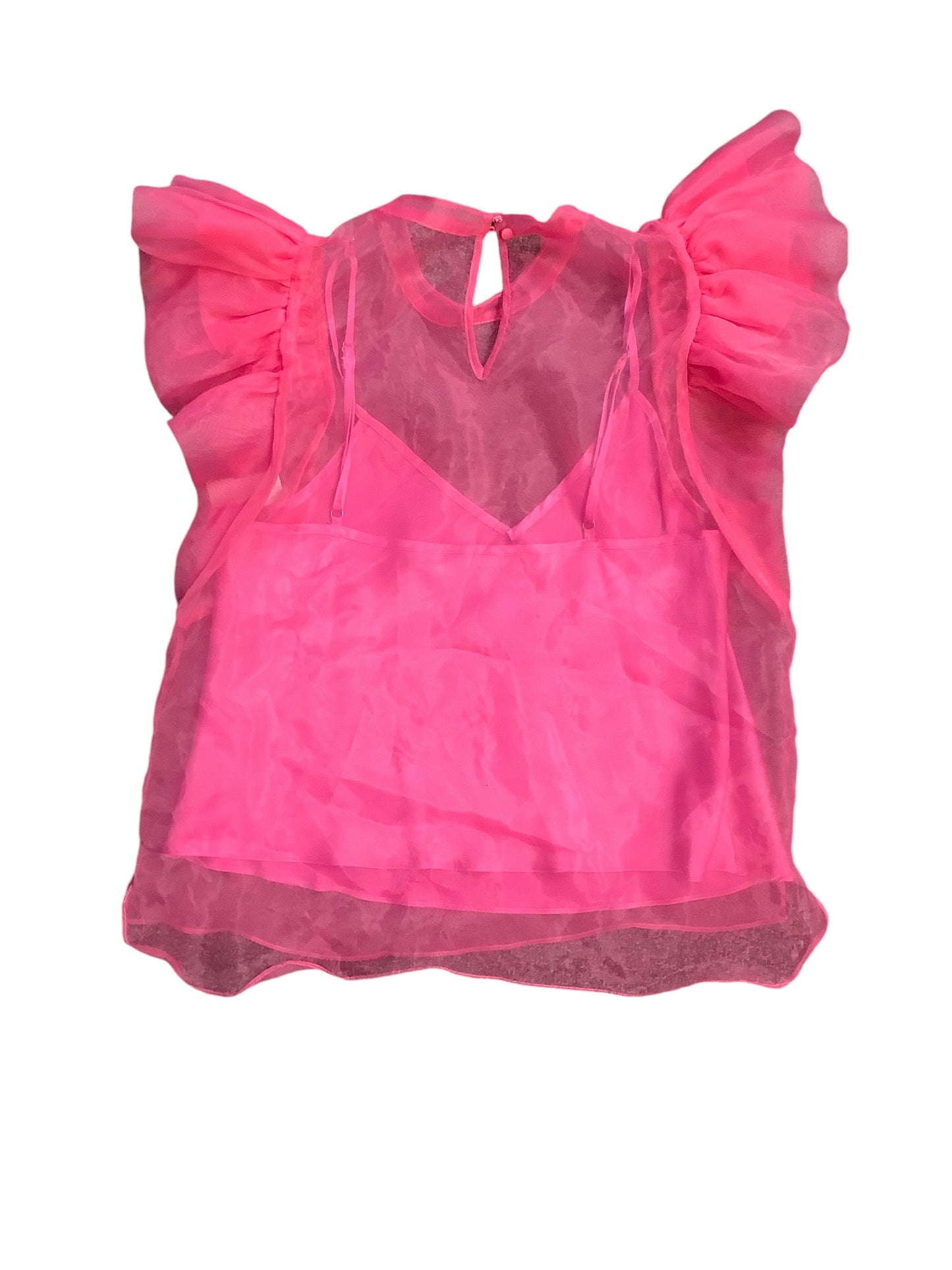 Top Sleeveless By Buddy Love In Pink, Size: L