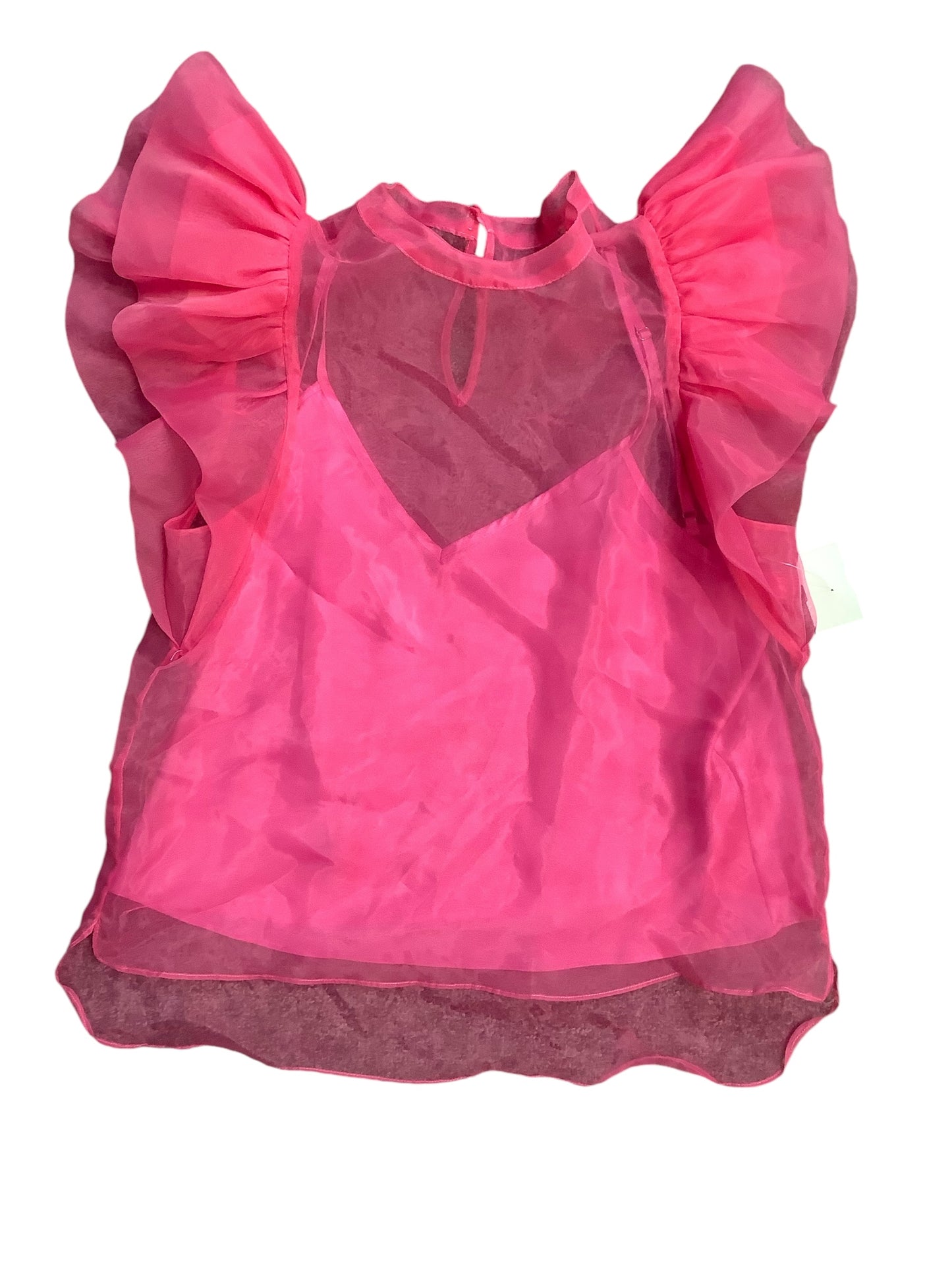 Top Sleeveless By Buddy Love In Pink, Size: L