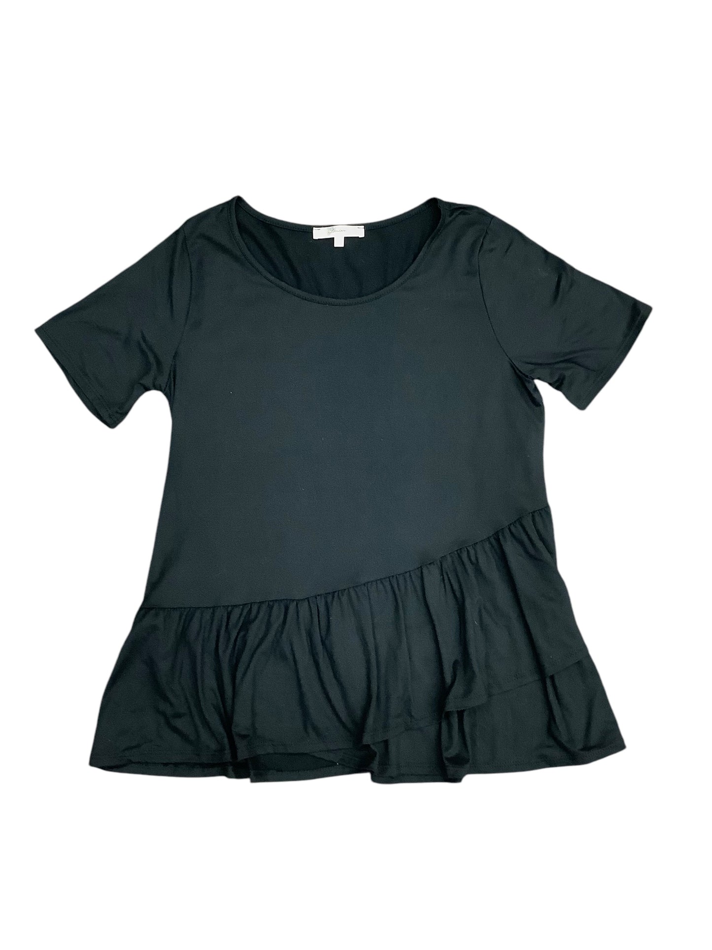 Top Short Sleeve Basic By Andree By Unit In Black, Size: S