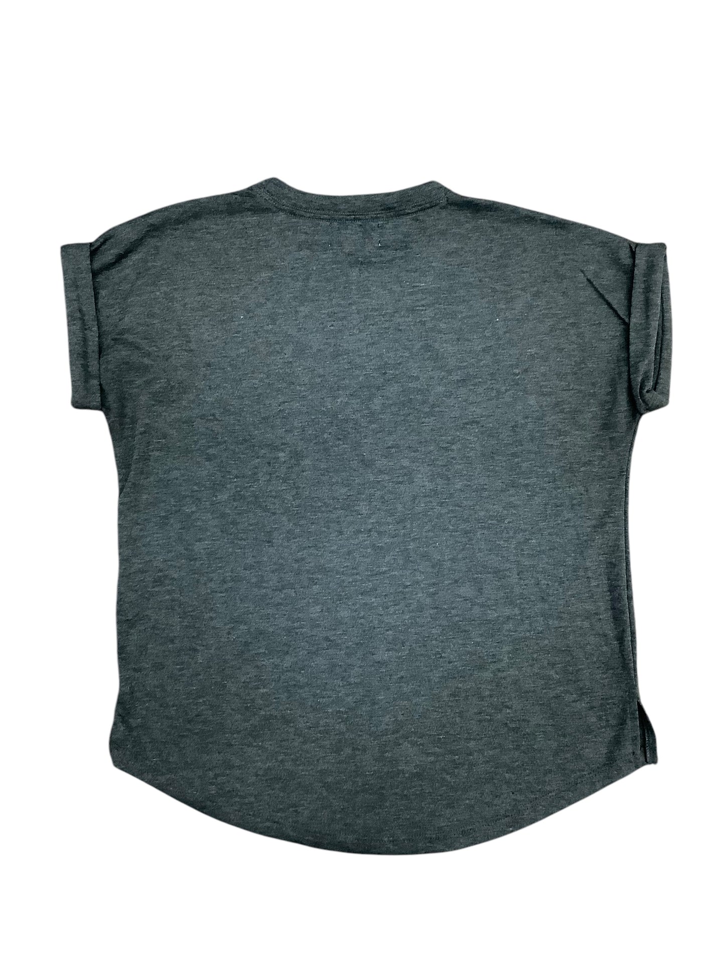 Top Short Sleeve Basic By Maurices In Grey, Size: Xs