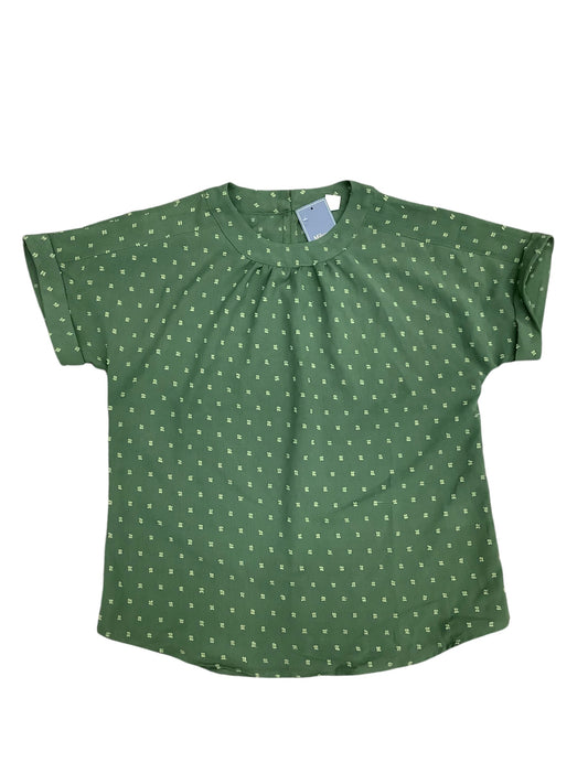 Top Short Sleeve By Clothes Mentor In Green, Size: S