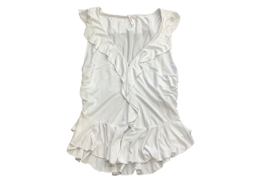 Top Sleeveless By Free People In White, Size: L