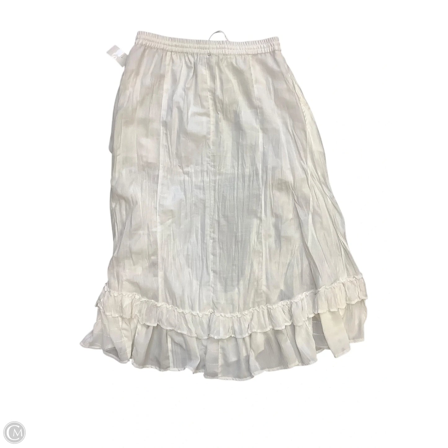 Skirt Maxi By Cmc In White, Size: L