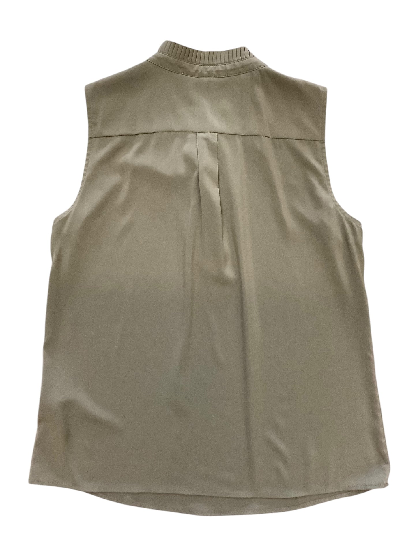 Top Sleeveless By Calvin Klein In Green, Size: M