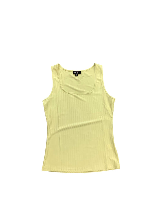 Top Sleeveless Basic By Gigio In Yellow, Size: L