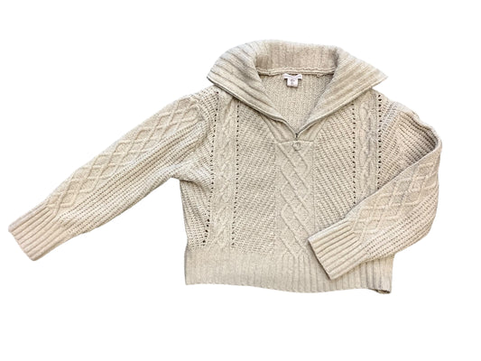 Sweater By Clothes Mentor In Beige, Size: L