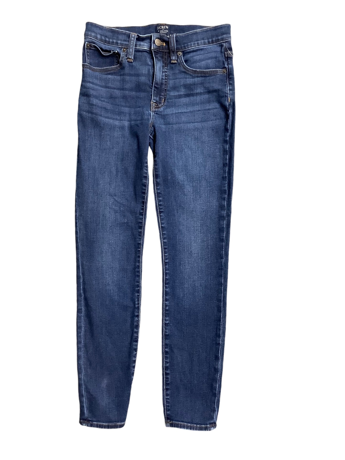 Jeans Skinny By J. Crew In Blue Denim, Size: 0/25