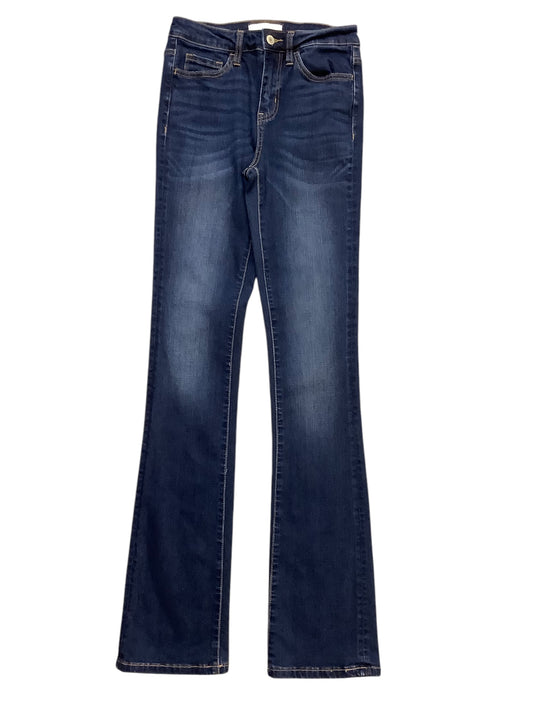 Jeans Straight By Vervet In Blue Denim, Size: 0(25)