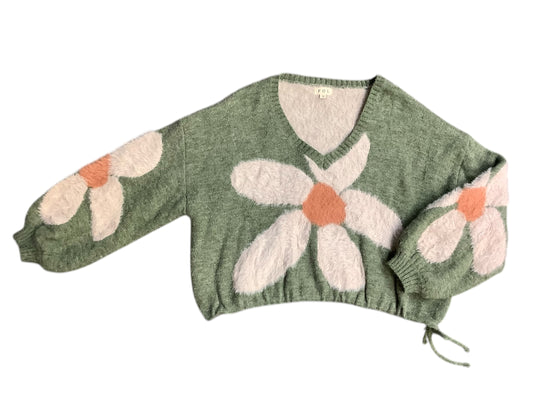 Sweater By Pol In Green, Size: S