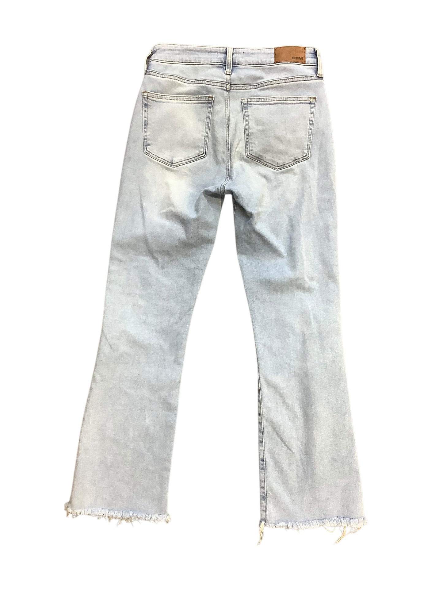 Jeans Straight By Mavi In Blue Denim, Size: 4