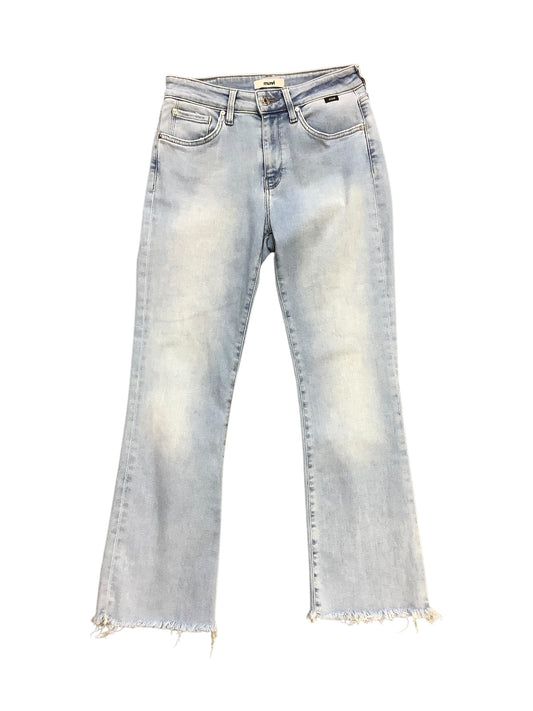 Jeans Straight By Mavi In Blue Denim, Size: 4