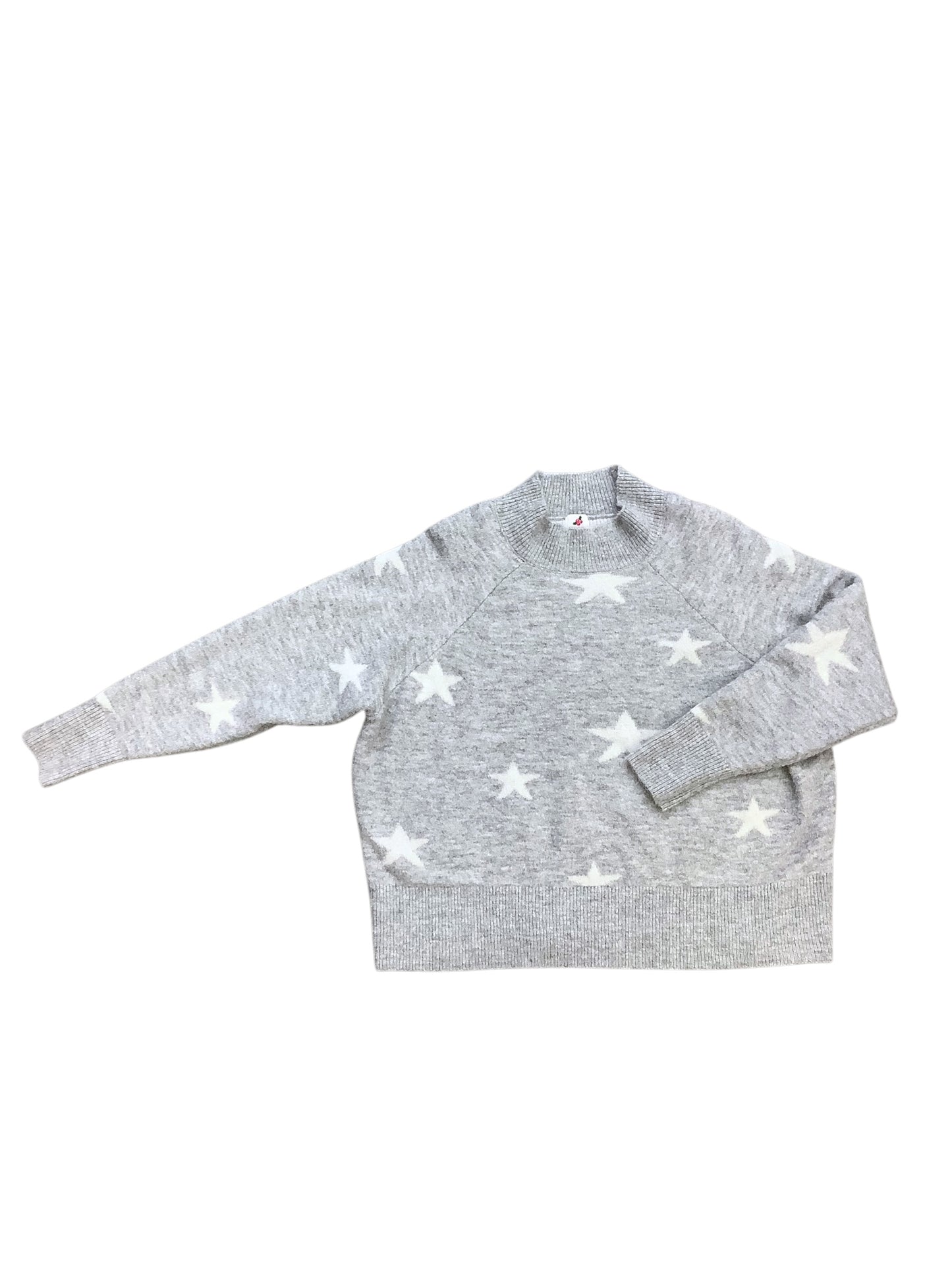 Sweater By Cmc In Grey & White, Size: 1x