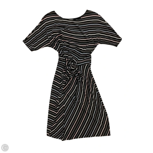 Dress Casual Midi By Ann Taylor In Black, Size: M