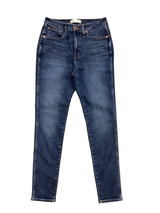 Jeans Skinny By Madewell In Blue Denim, Size: 4