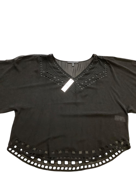 Top Long Sleeve By White House Black Market In Black, Size: Xl