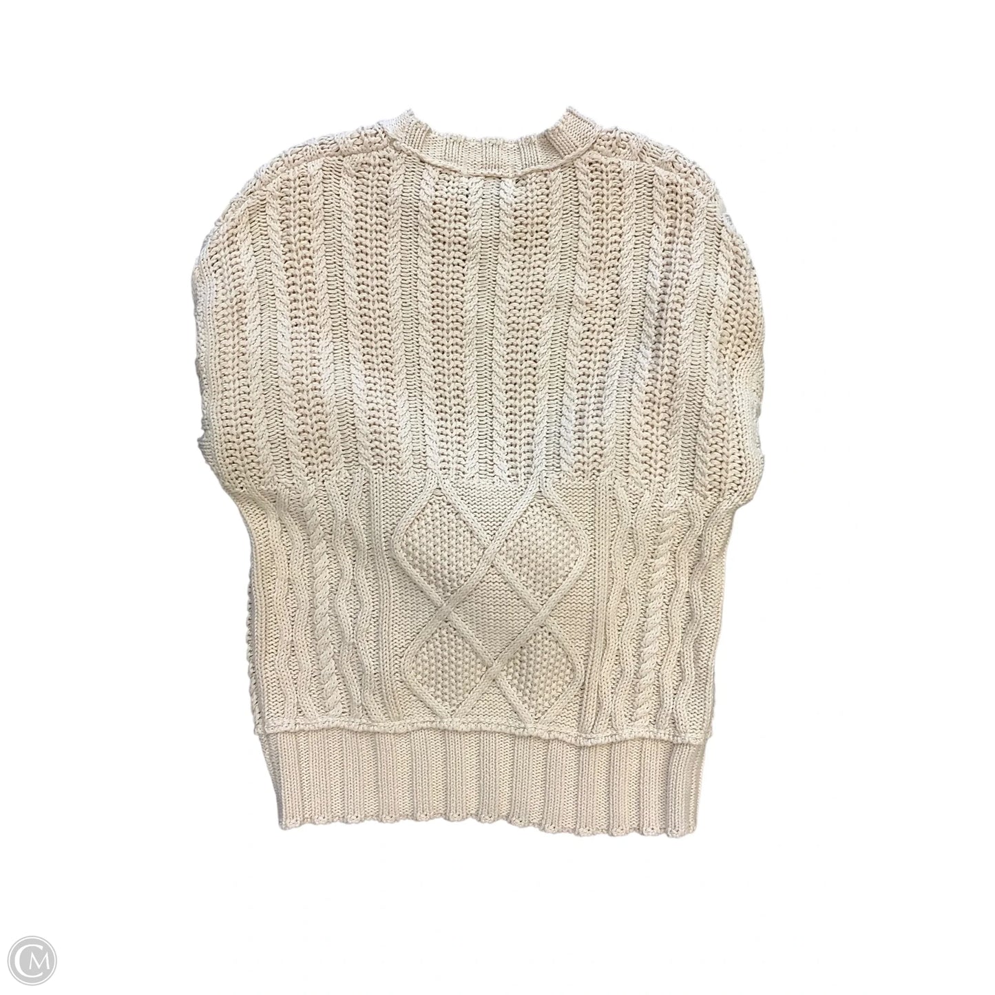 Sweater By Cmb In Cream, Size: S