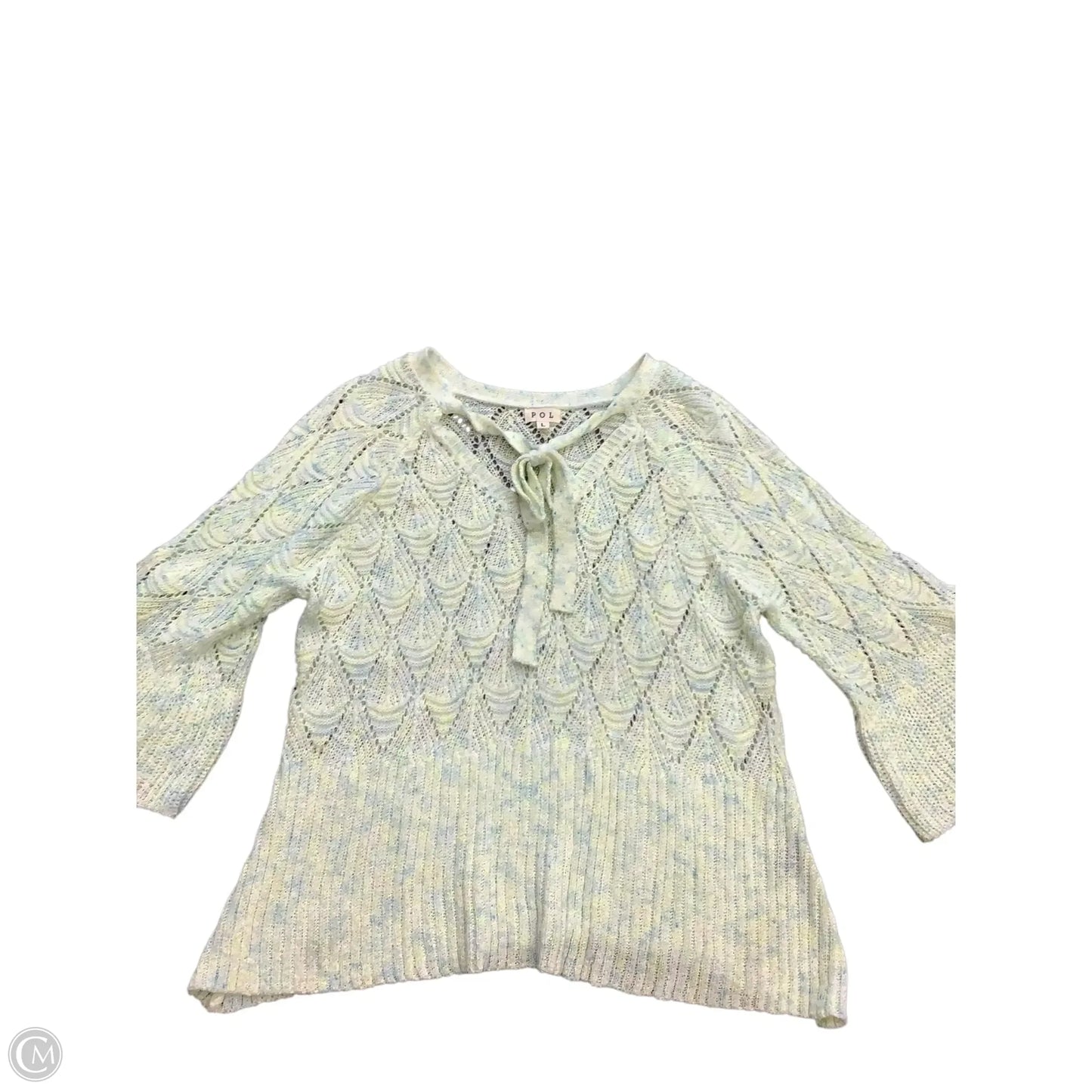 Sweater By Pol In Green, Size: L