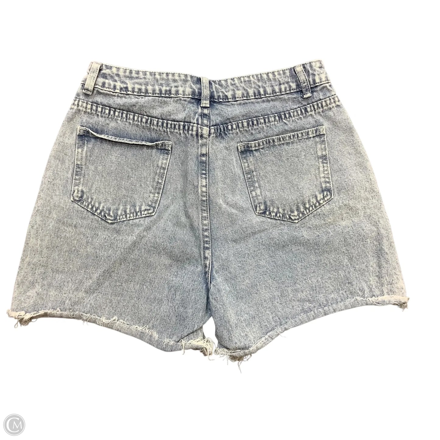 Shorts By Shein In Blue Denim, Size: M