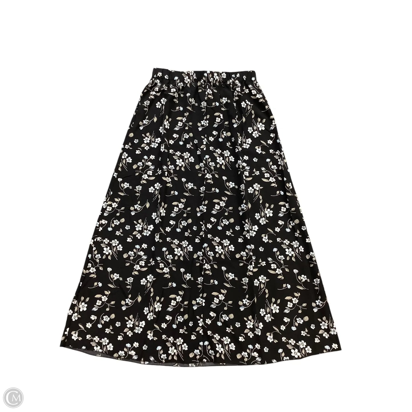 Skirt Maxi By Shein In Black, Size: M