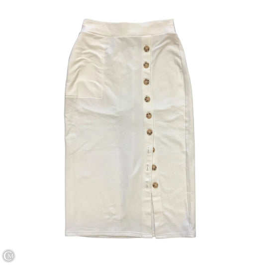 Skirt Maxi By Free People In Cream, Size: S