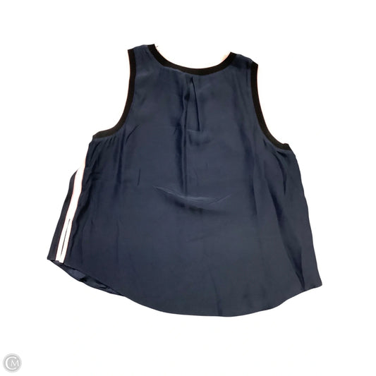 Blouse Sleeveless By Cma In Navy, Size: M