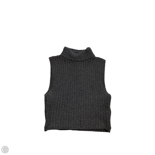 Vest Sweater By Cma In Black, Size: M