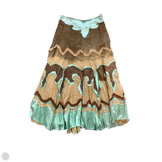 Skirt Maxi By Cmb In Brown, Size: S