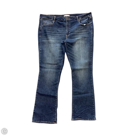 Jeans Boot Cut By So In Blue Denim, Size: 22