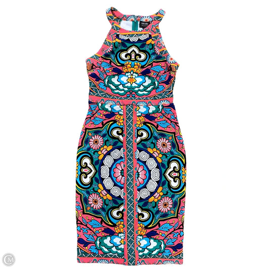 Dress Casual Midi By Nicole By Nicole Miller In Multi-colored, Size: S