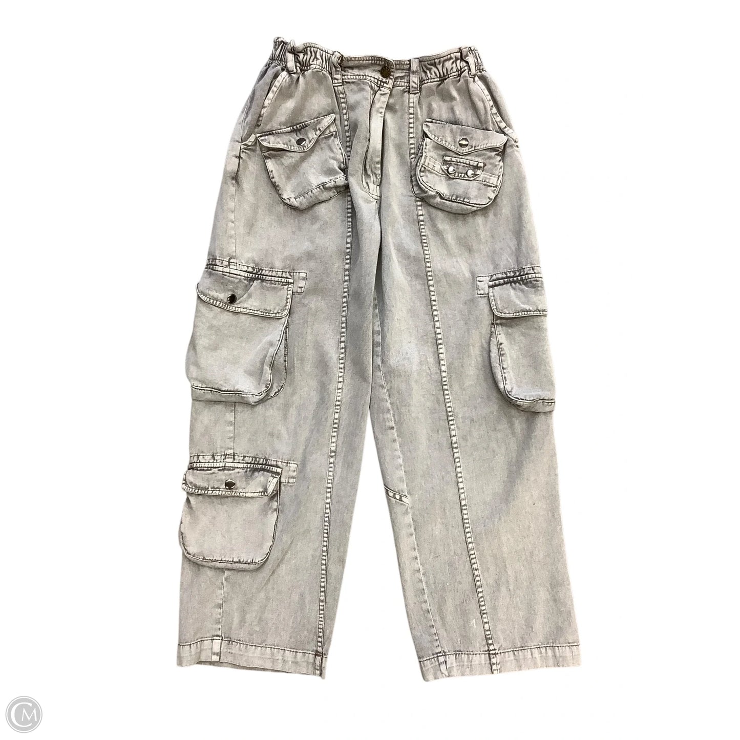 Pants Cargo & Utility By Cmb In Grey, Size: S