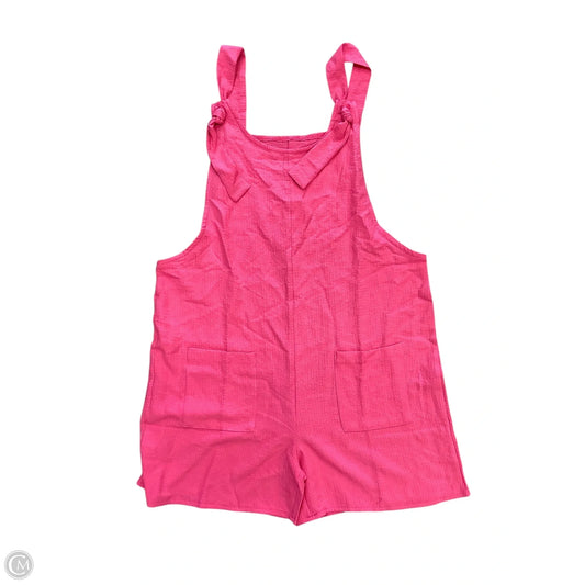 Romper By Cmf In Pink, Size: S