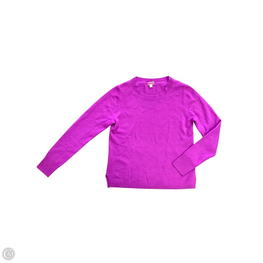 Sweater Cashmere By J. Crew In Purple, Size: M