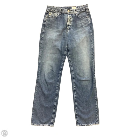 Jeans Wide Leg By Ag Jeans In Blue Denim, Size: 4(27)