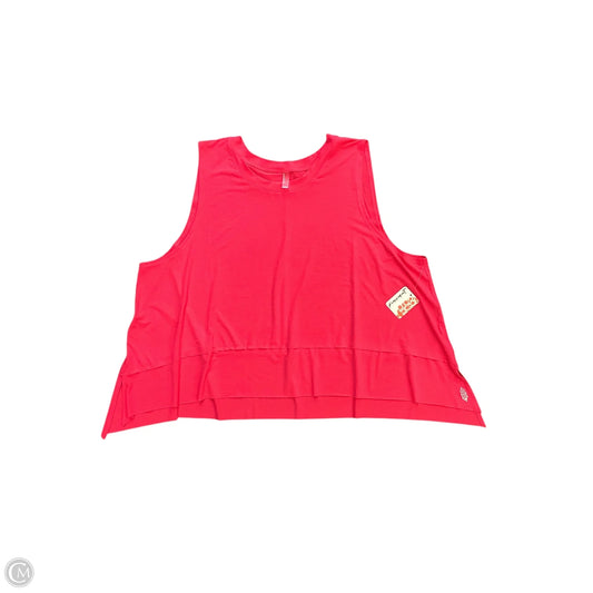 Athletic Tank Top By Free People In Pink, Size: L
