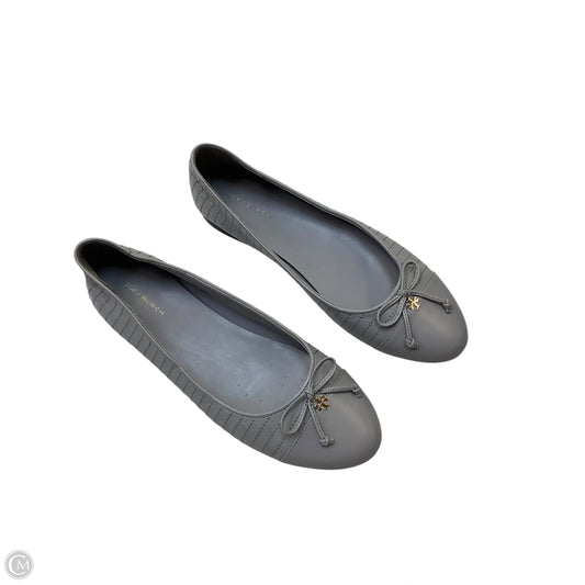 Shoes Designer By Tory Burch In Grey, Size: 8