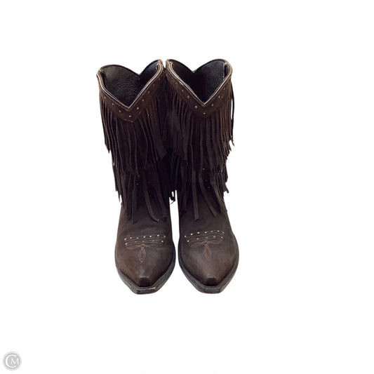 Boots Western By Cma In Brown, Size: 7