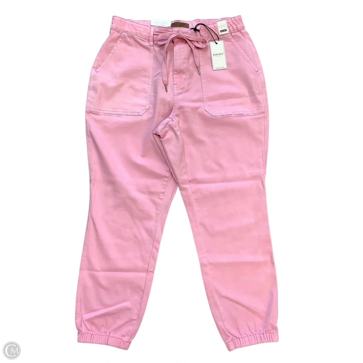 Jeans Skinny By Judy Blue In Pink, Size: 14
