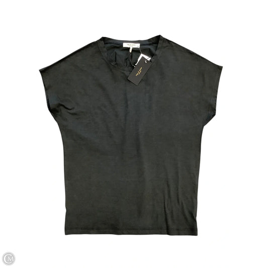 Top Short Sleeve By Rag And Bone In Black, Size: S