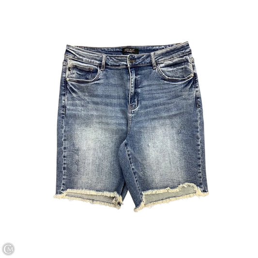 Shorts By Judy Blue In Blue Denim, Size: 2x