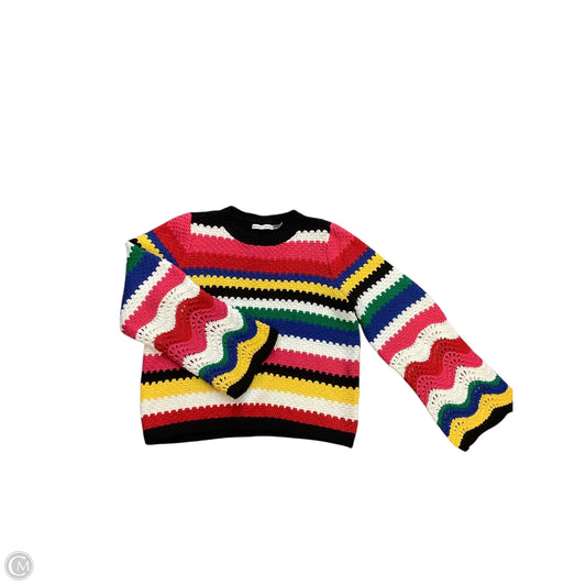 Sweater Designer By Alice + Olivia In Multi-colored, Size: M