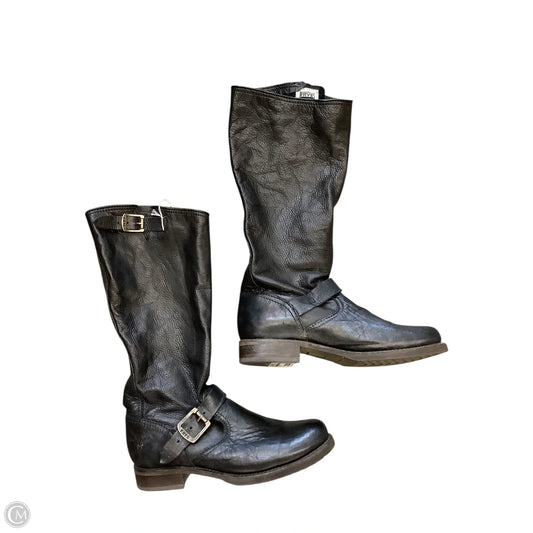Boots Designer By Frye In Black, Size: 10
