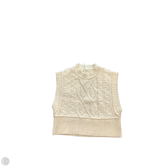 Vest Sweater By Free People In Cream, Size: S