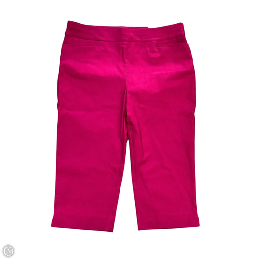 Capris By Chicos In Purple, Size: 10