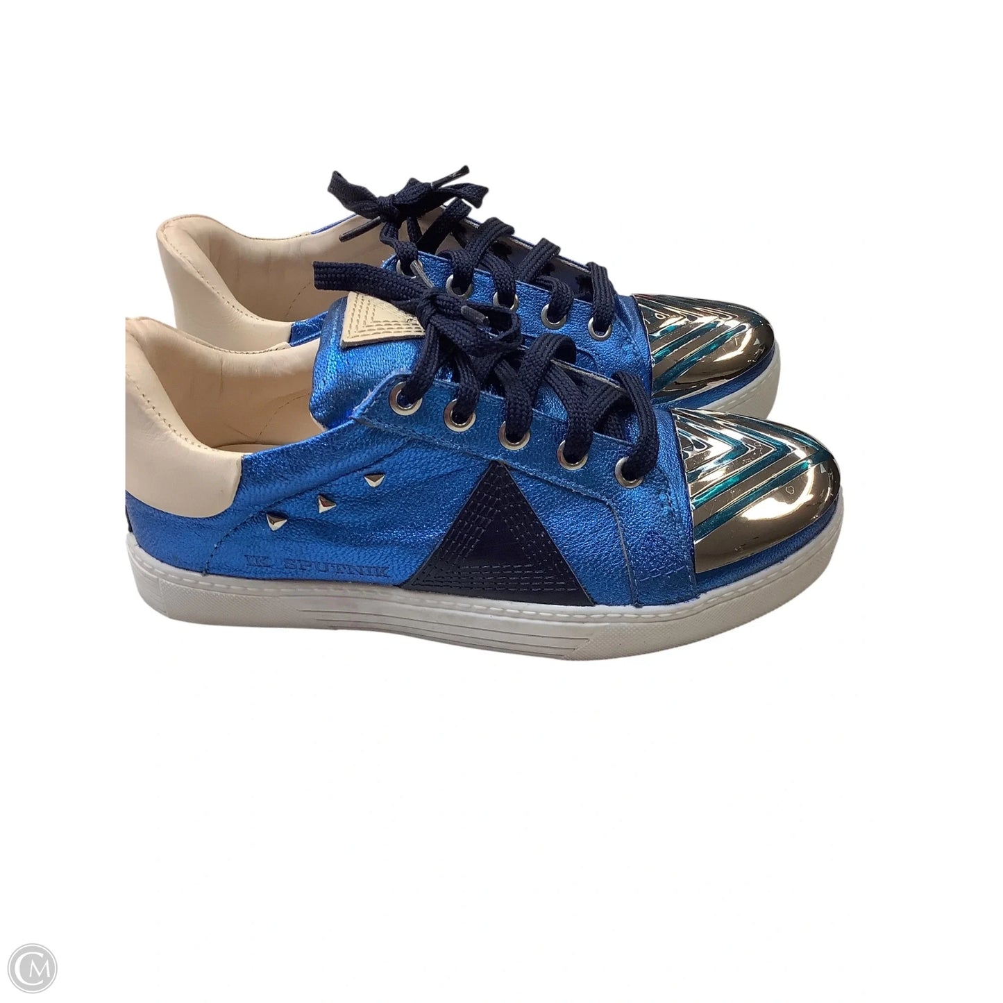 Shoes Sneakers By Cmb In Blue, Size: 7