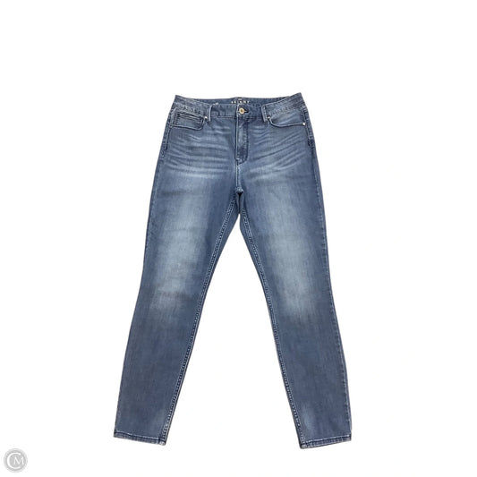 Jeans Skinny By White House Black Market In Blue Denim, Size: 10
