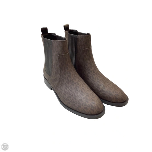 Boots Designer By Michael Kors In Brown, Size: 7.5
